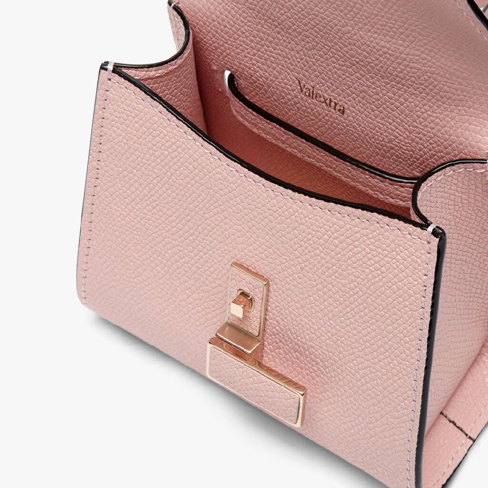 Valextra Borsetta cintura da Donna in Pelle Rosa | Valextra Iside Affare Del Giorno