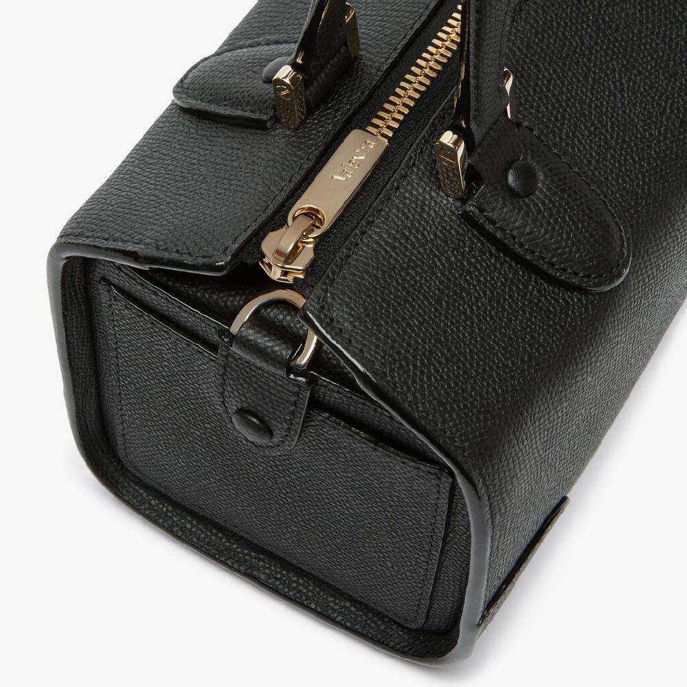 Valextra Borsa bauletto Mini elegante in Pelle Nera | Valextra Babila 2025