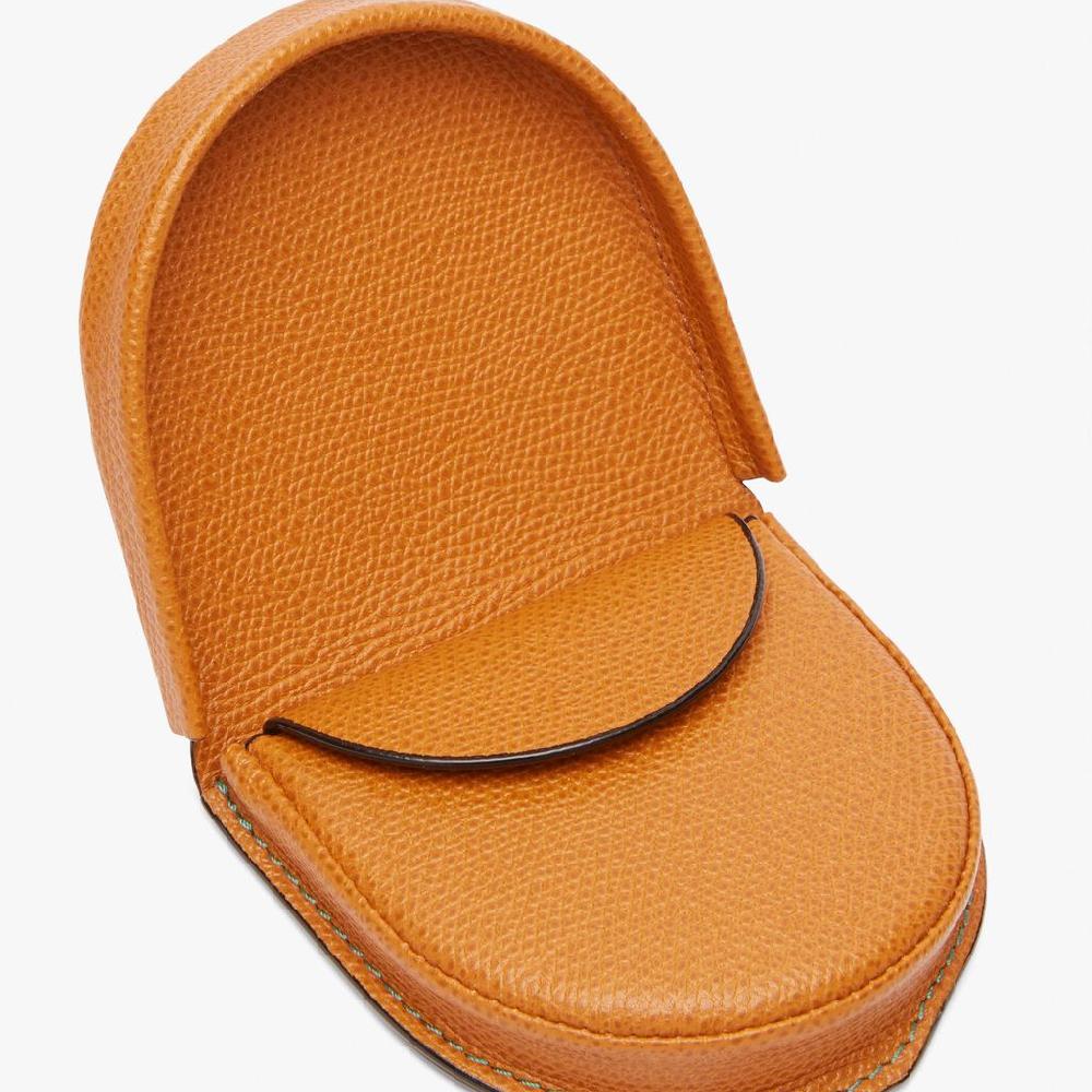 Valextra Portamonete in Pelle Marrone | Valextra Shopping Online