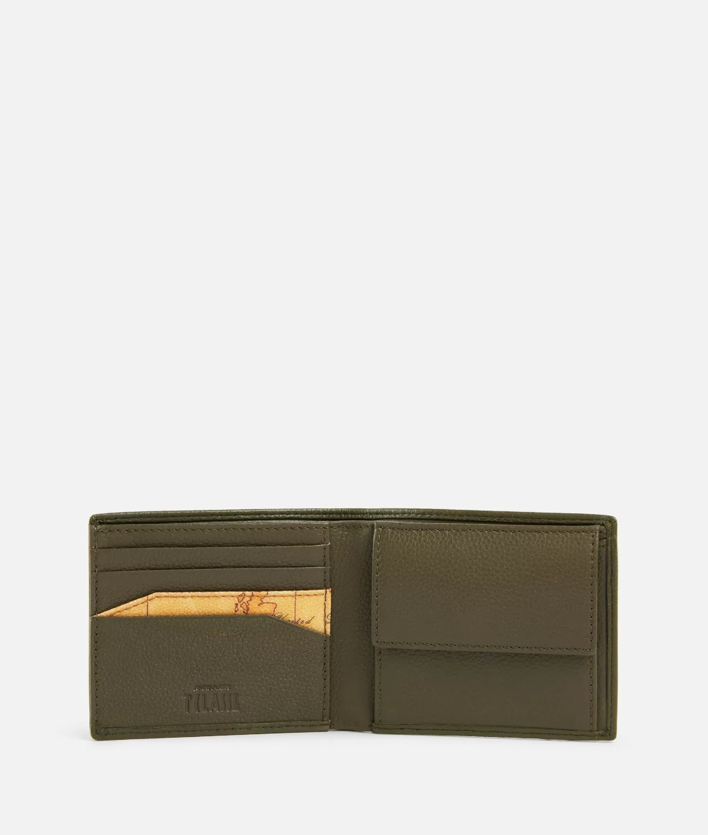 Alviero martini 1a classe Beta Leather portafoglio piccolo Verde Militare Convenienza