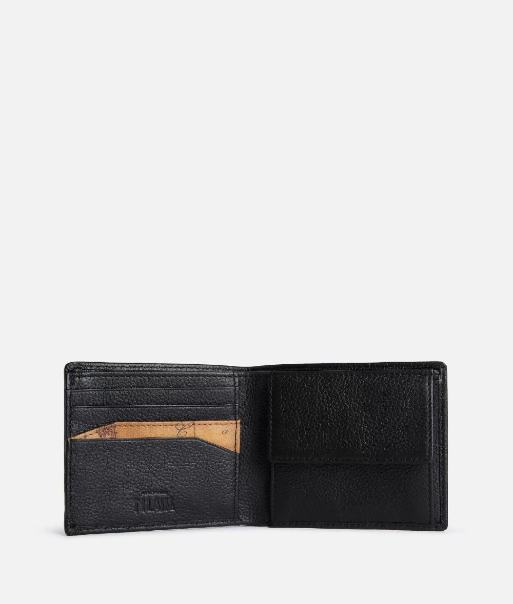 Alviero martini 1a classe Beta Leather portafoglio piccolo Nero Sconto