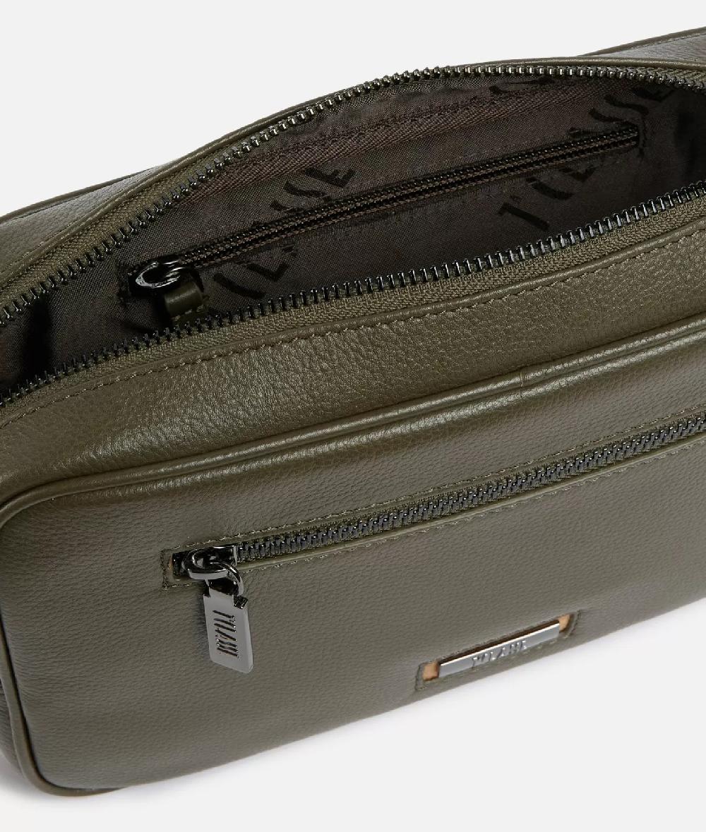 Alviero martini 1a classe Beta Leather portatutto Verde Militare Economico