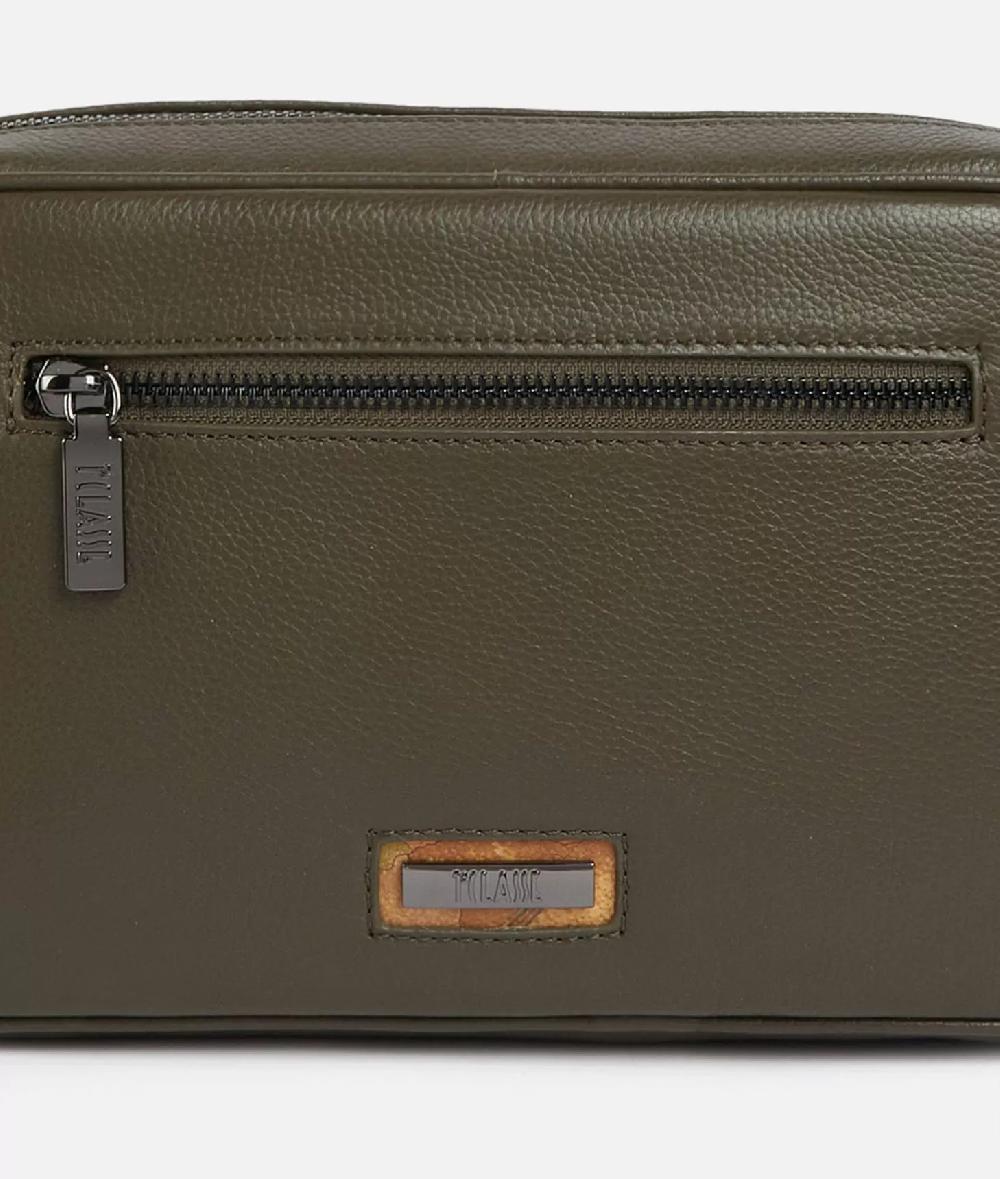 Alviero martini 1a classe Beta Leather portatutto Verde Militare Economico
