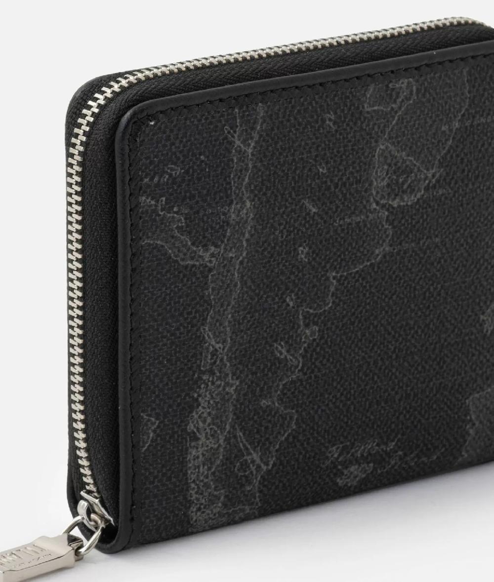 Alviero martini 1a classe Geo Black portafoglio ziparound piccolo Nuova