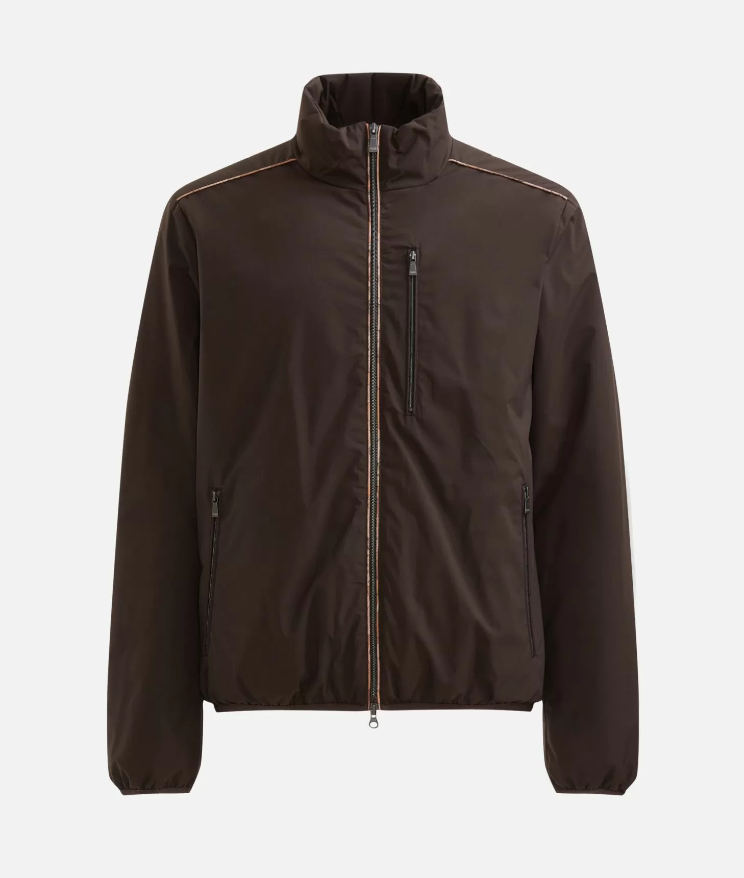 Alviero martini 1a classe Bomber con dettagli Geo Classic Cioccolato Shopping Online