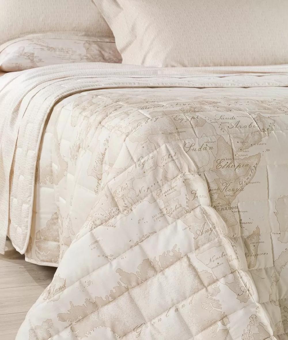 Alviero martini 1a classe Copriletto trapuntato Geo White Soddisfazione Garantita