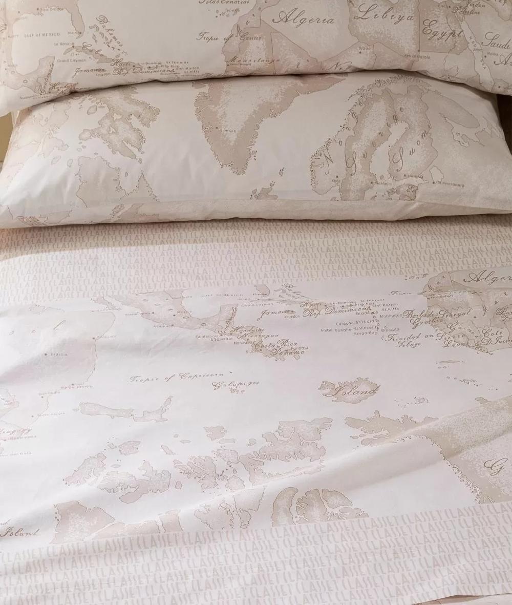 Alviero martini 1a classe Completo lenzuola copriletto Geo White Promozione Limitata