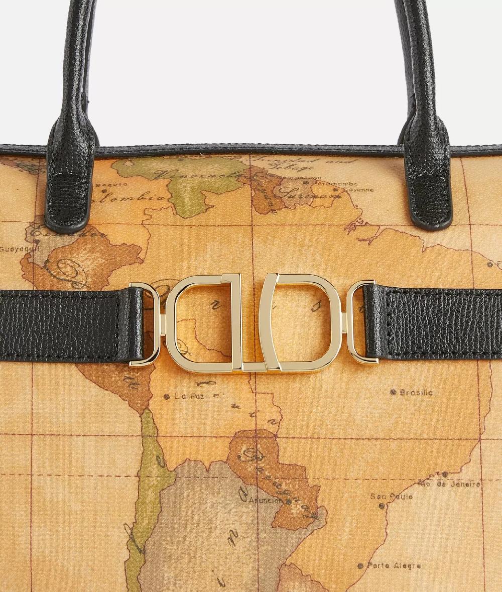 Alviero martini 1a classe 3D Geo bauletto con tracolla Nero Offerte