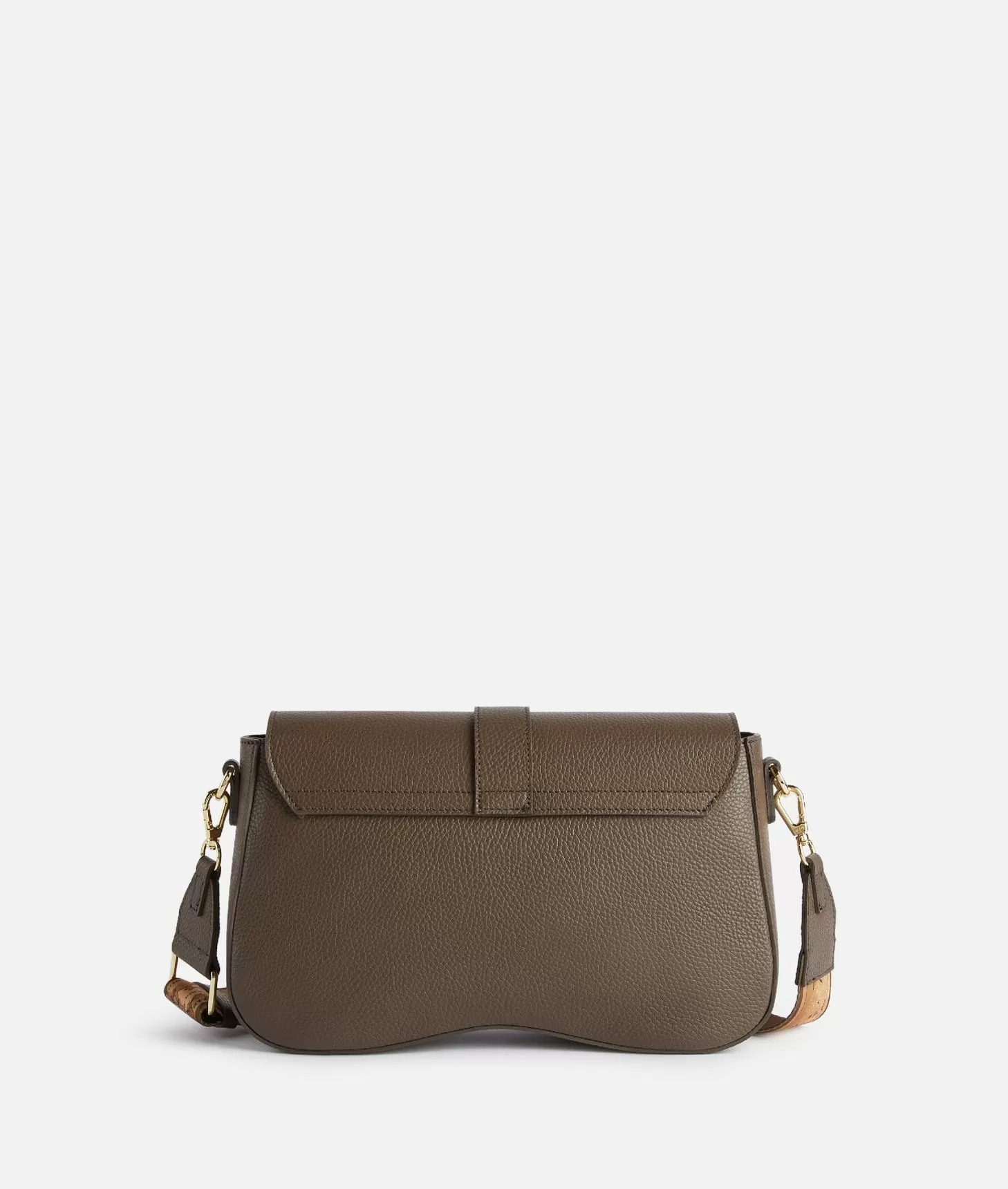Alviero martini 1a classe Inspiring Bag tracolla con patta Taupe Scuro Negozi Online