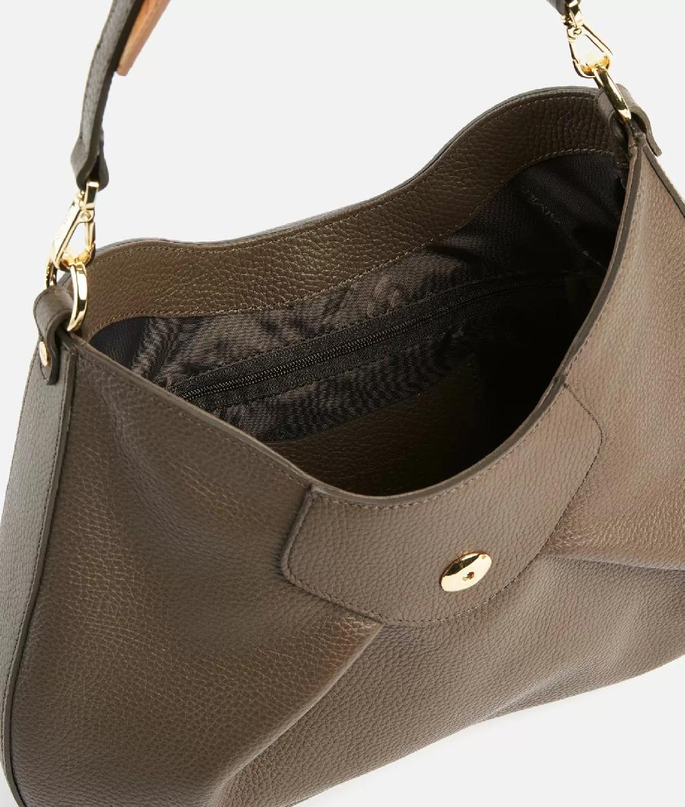 Alviero martini 1a classe Inspiring Bag borsa sottospalla grande Taupe Scuro Consegna Veloce