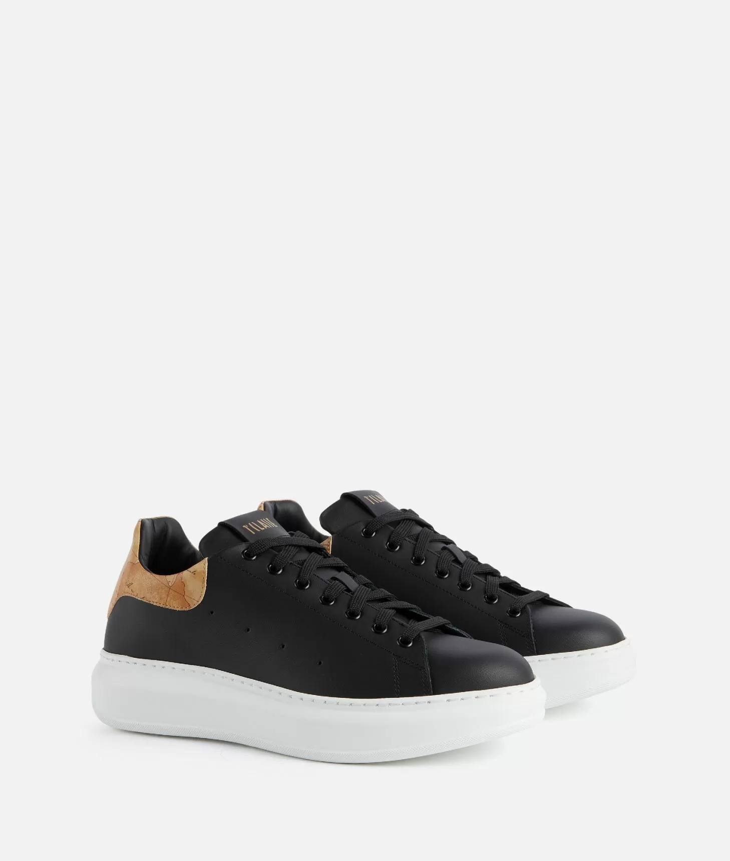 Alviero martini 1a classe Sneakers in pelle liscia Nere Online