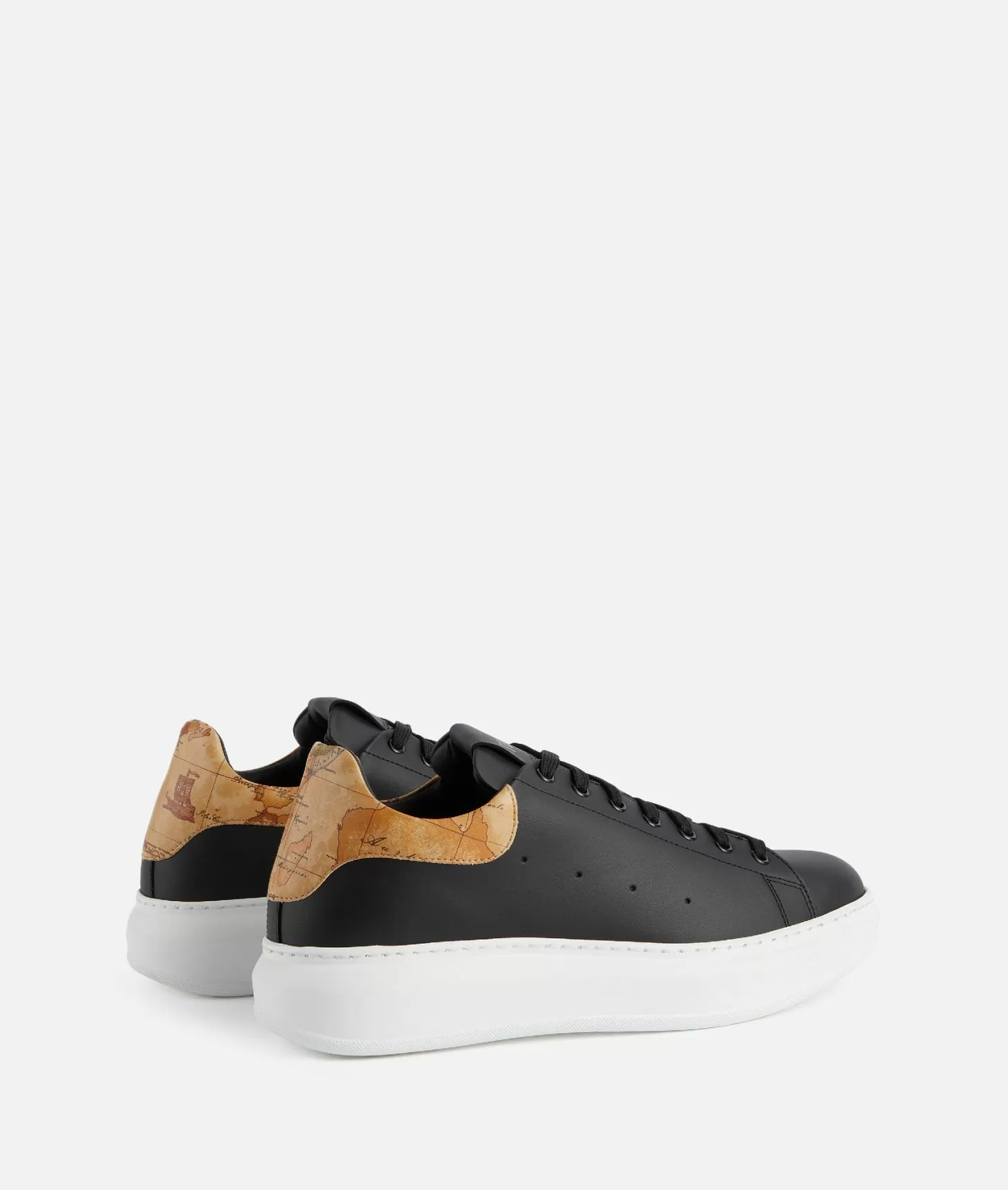 Alviero martini 1a classe Sneakers in pelle liscia Nere Online