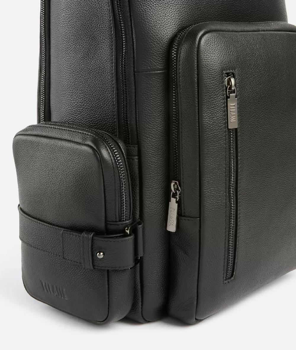 Alviero martini 1a classe Beta Leather zaino portacomputer Nero In Saldo