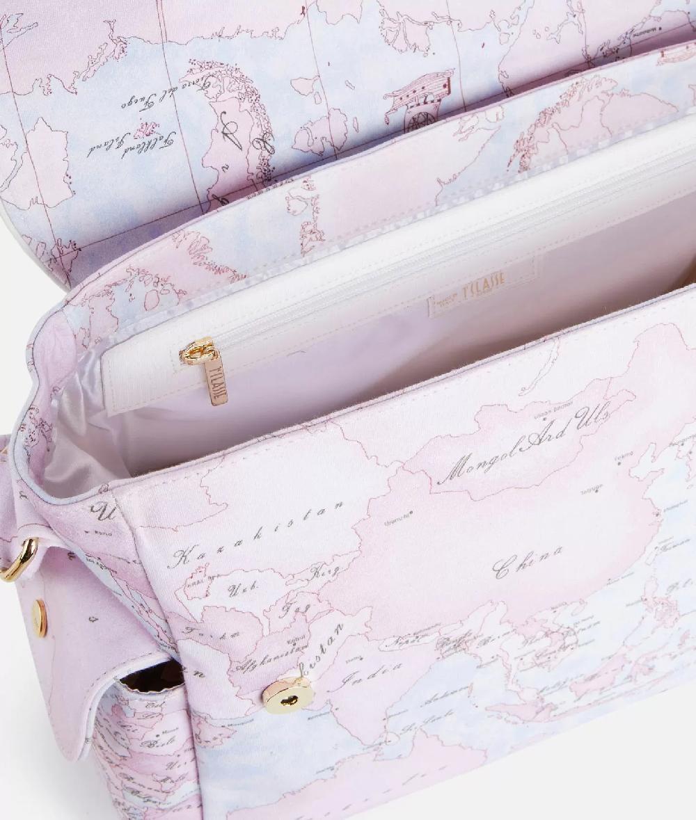 Alviero martini 1a classe Borsa a tracolla Geo Lady Rosa Saldi