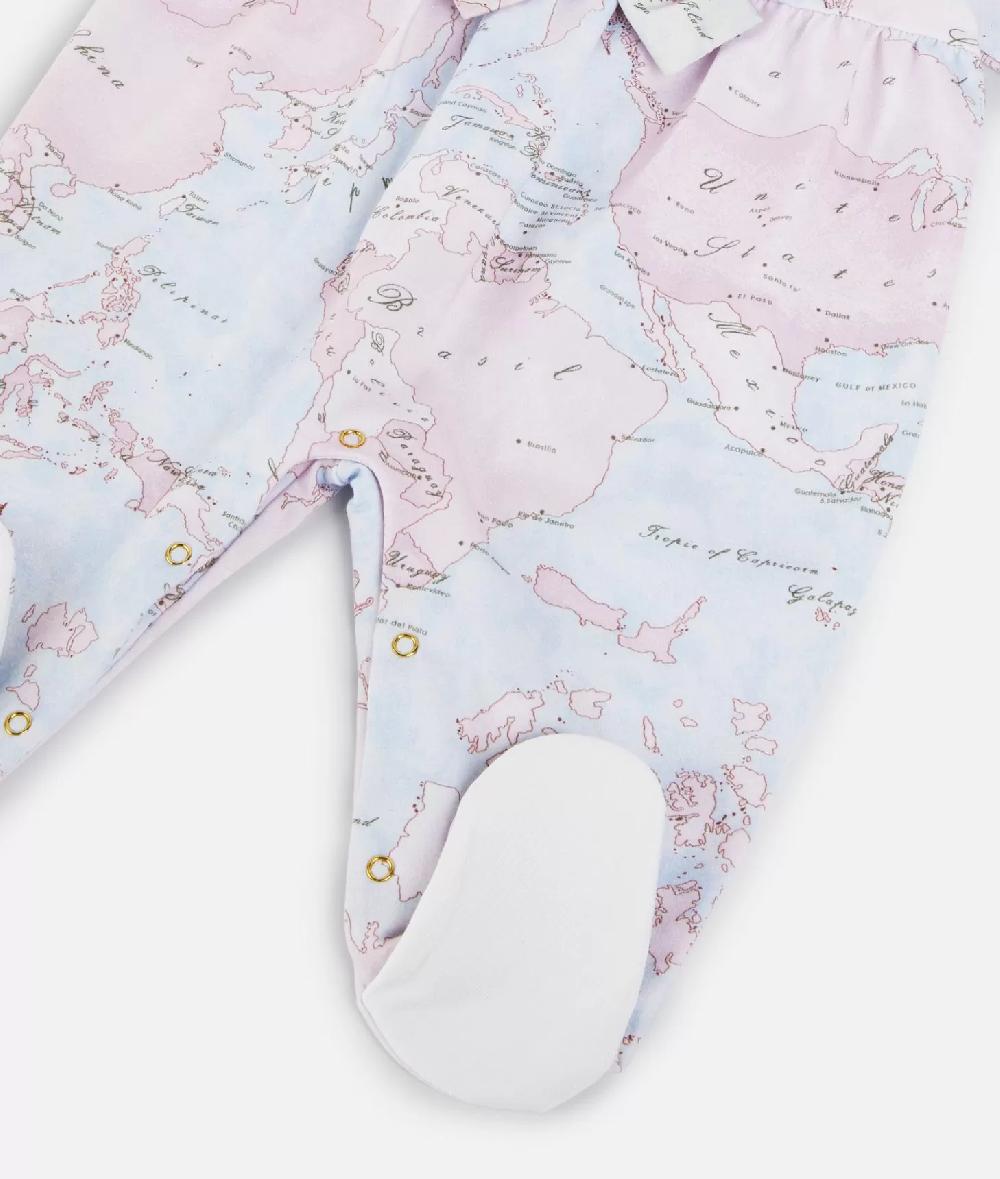 Alviero martini 1a classe Tutina in cotone con fiocco Geo Lady Rosa Hotsell