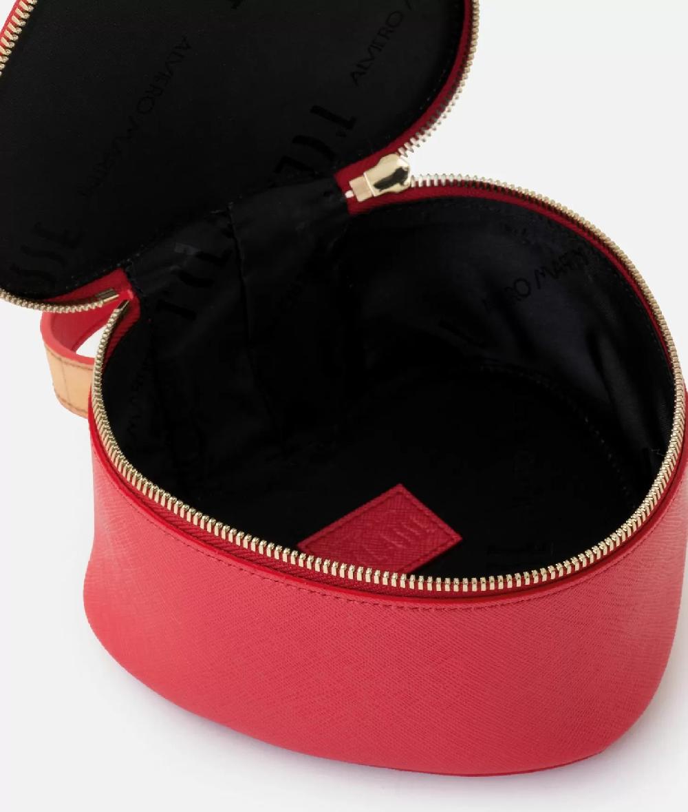 Alviero martini 1a classe Flying City beauty case a cuore Rosso Perlato Affare Del Giorno