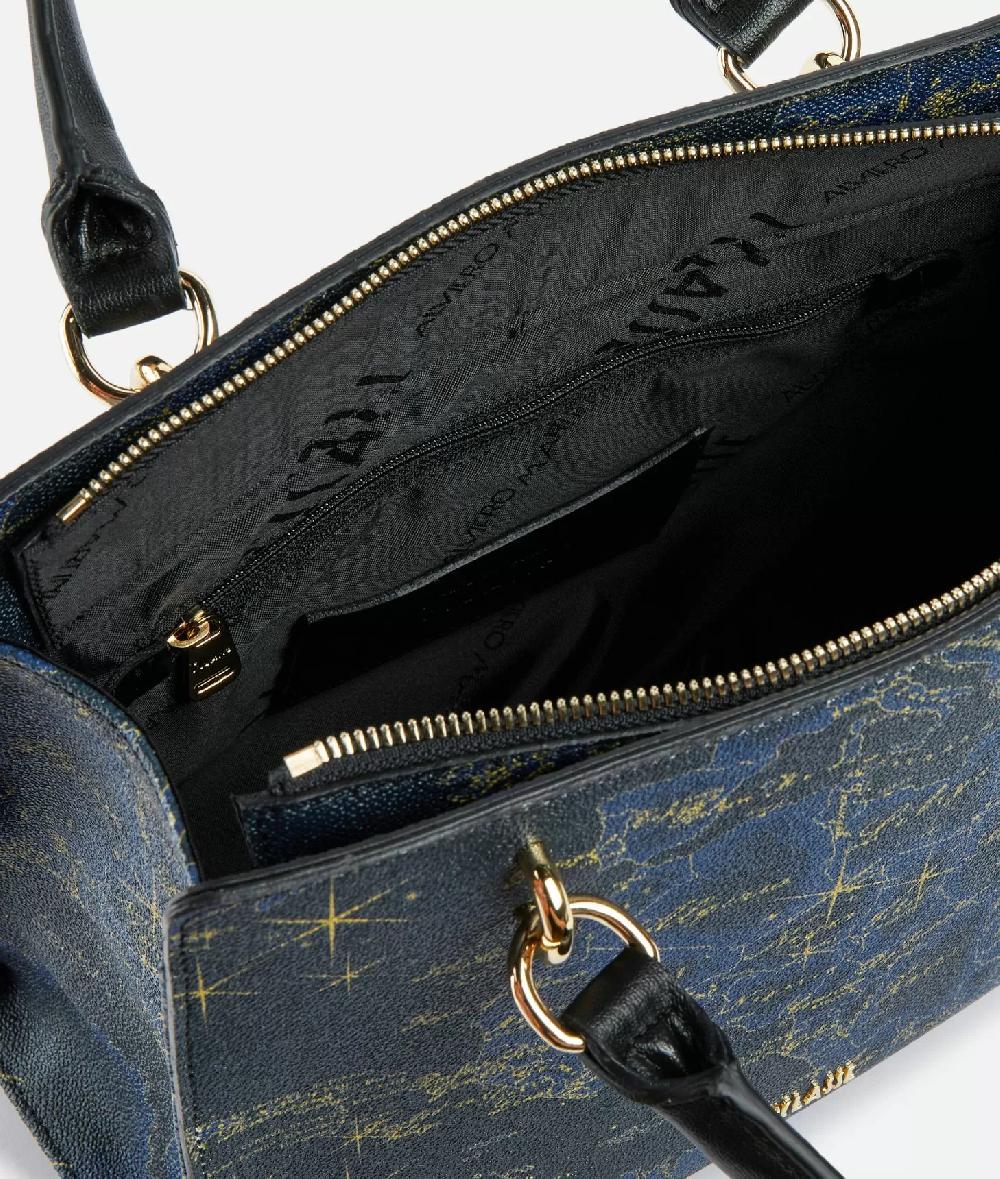Alviero martini 1a classe Geo Midnight borsa a mano con tracolla Blu Notte Saldi