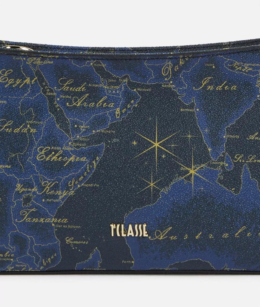 Alviero martini 1a classe Geo Midnight sottospalla con tracolla Blu Notte Offerte