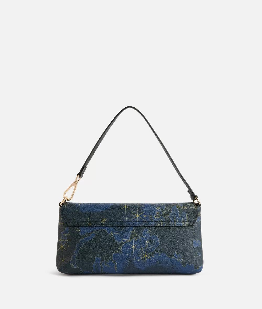 Alviero martini 1a classe Geo Midnight pochette con patta Blu Notte Hotsell