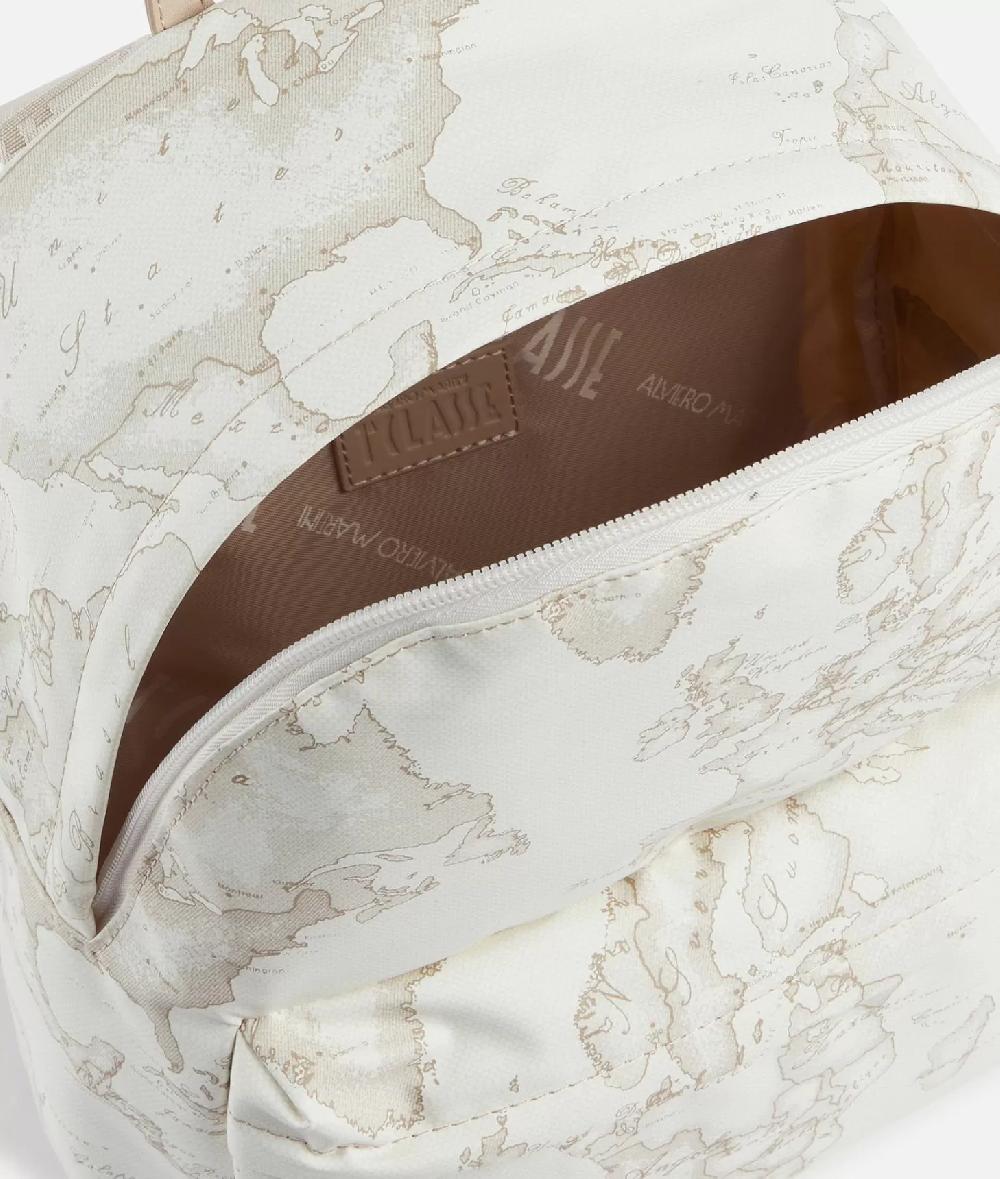 Alviero martini 1a classe Geo Soft White zaino ziparound Nuovo