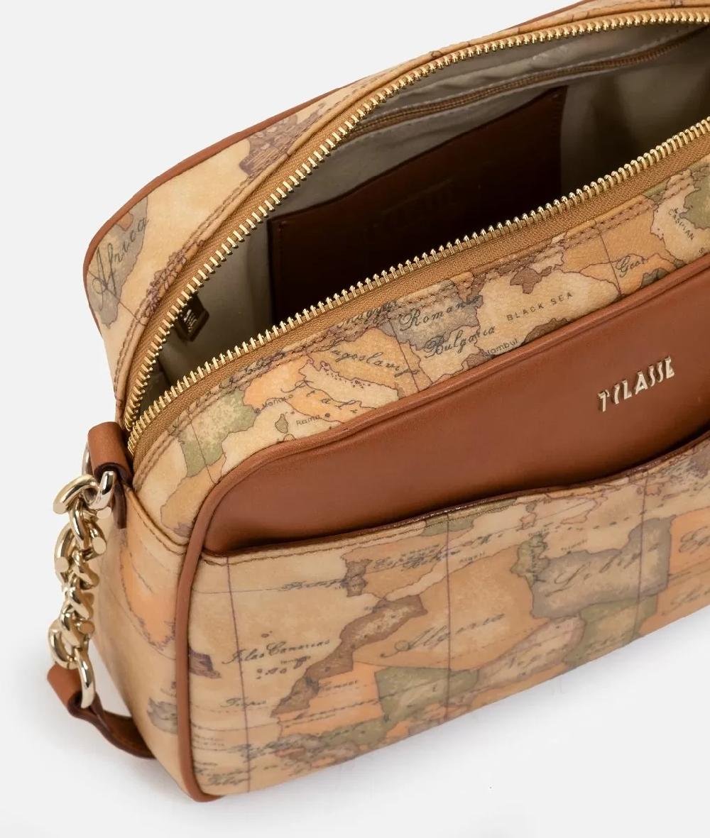 Alviero martini 1a classe Geo Classic borsa a tracolla grande Shopping Online
