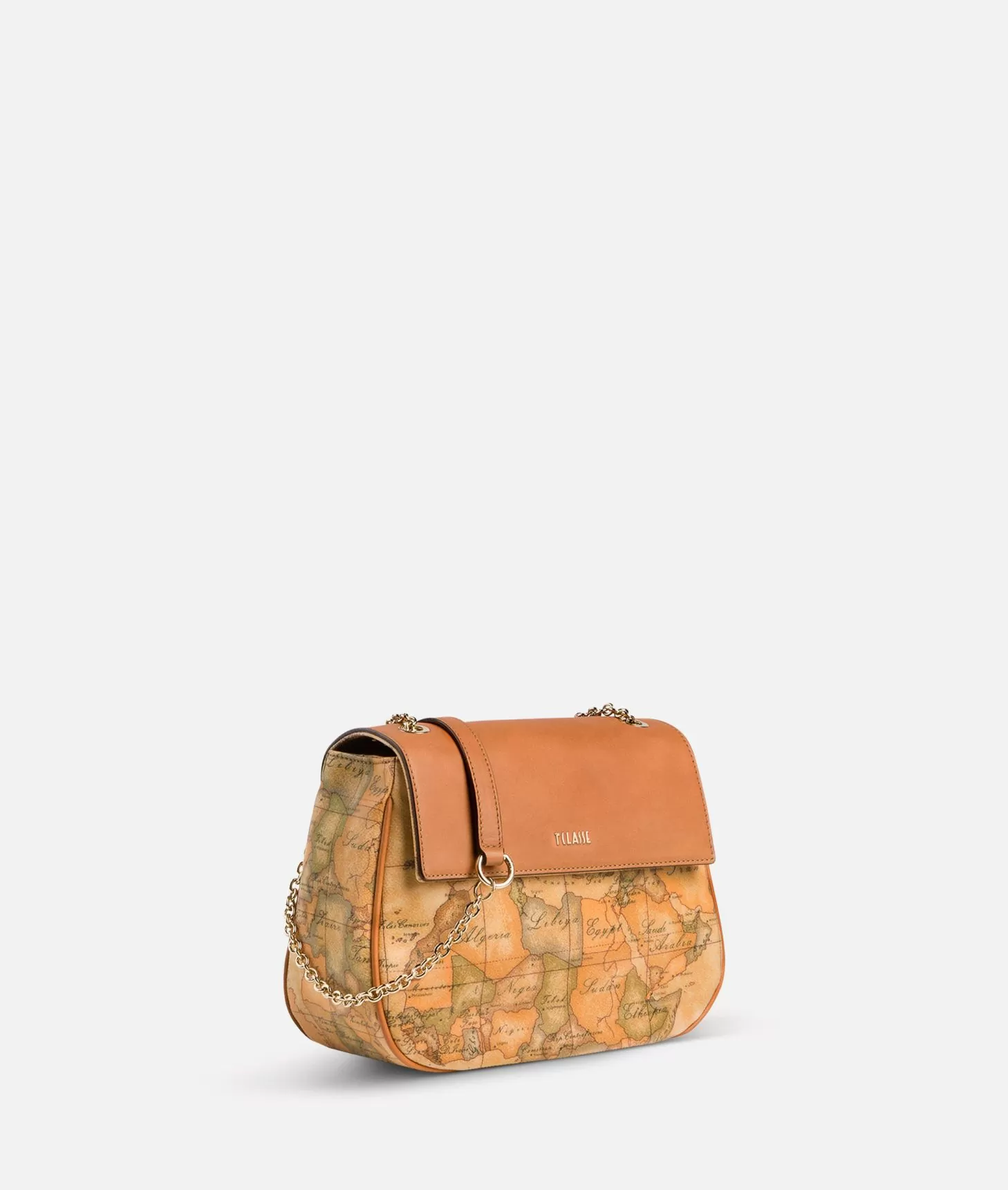 Alviero martini 1a classe Geo Classic Borsa mini con battente in pelle Affare Del Giorno