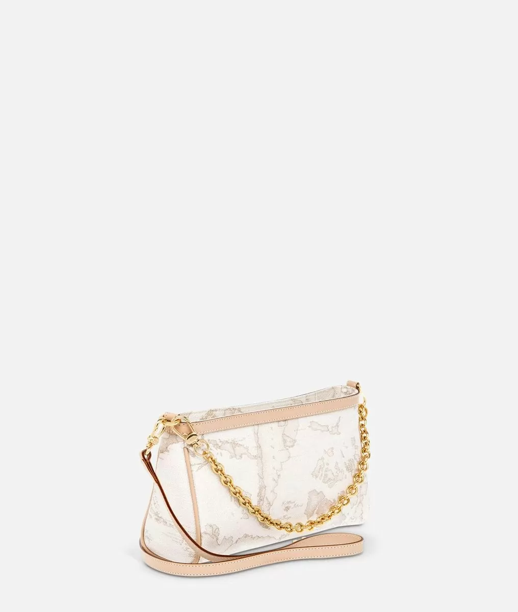 Alviero martini 1a classe Geo White Borsa mini a tracolla Presa