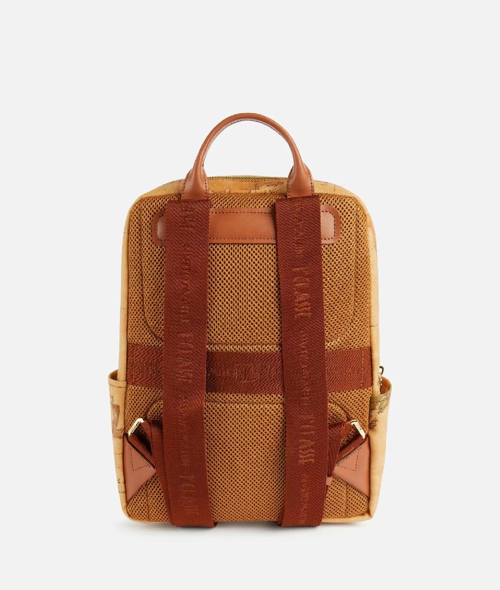 Alviero martini 1a classe Zaino per computer in stampa Geo Classic Naturale Saldi