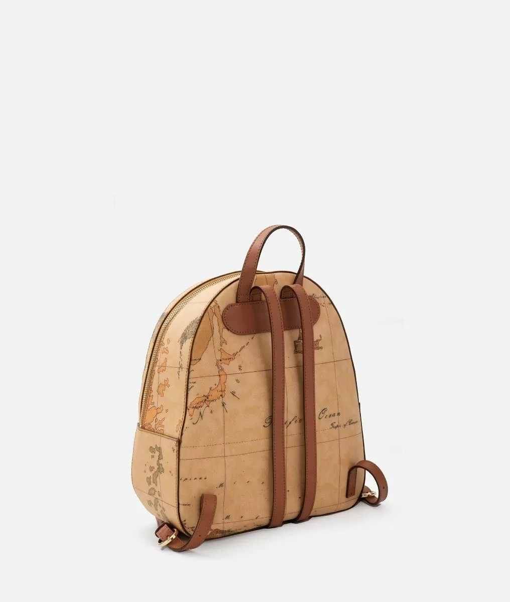 Alviero martini 1a classe Geo Classic zaino con inserti frontali in pelle Hotsell