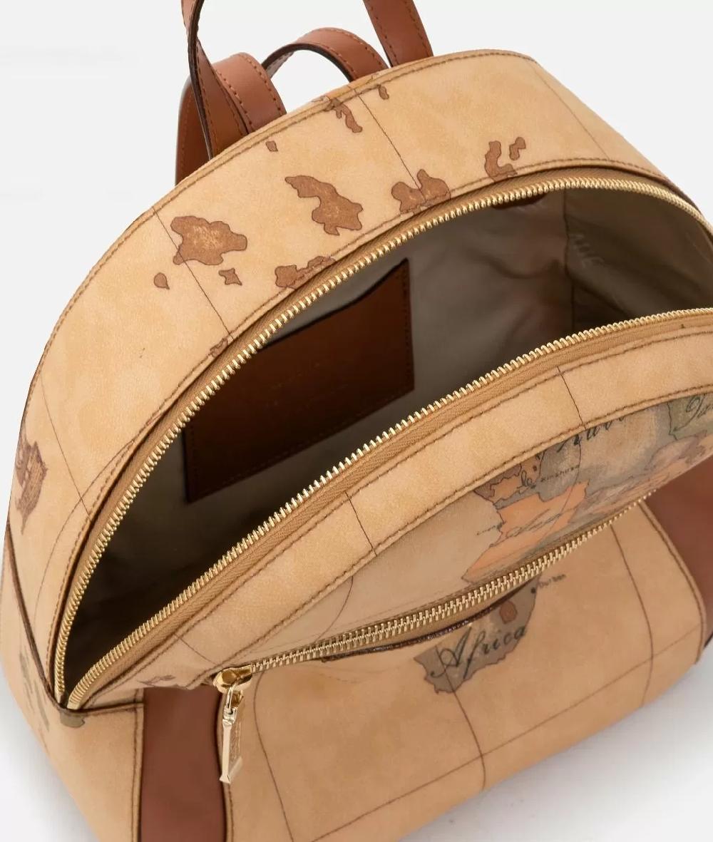 Alviero martini 1a classe Geo Classic zaino con inserti frontali in pelle Hotsell