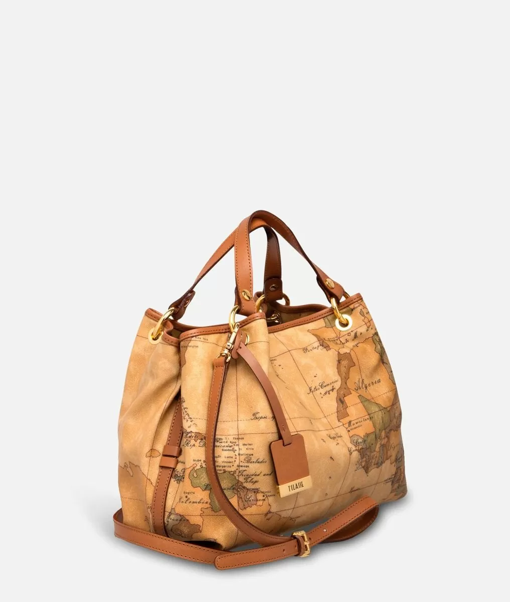 Alviero martini 1a classe Geo Classic Borsa media a mano Qualità