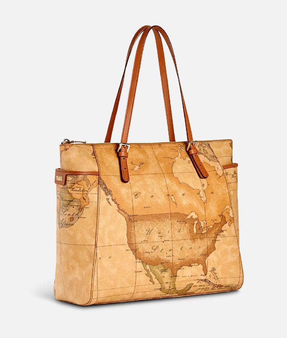 Alviero martini 1a classe Geo Classic Borsa shopping grande Qualità Garantita