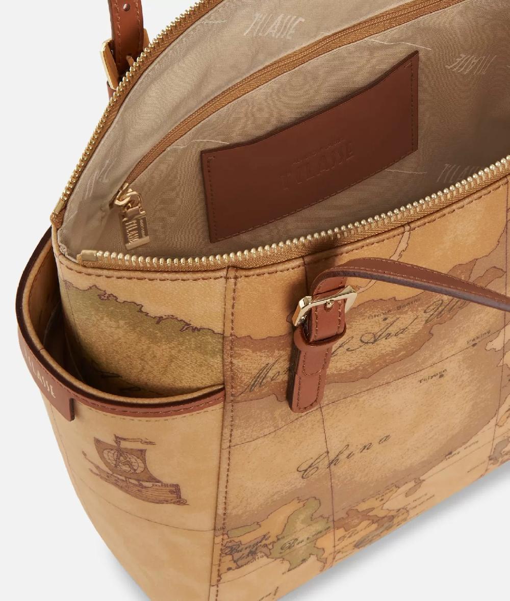 Alviero martini 1a classe Geo Classic Shopping bag con fibbie Acquista Ora