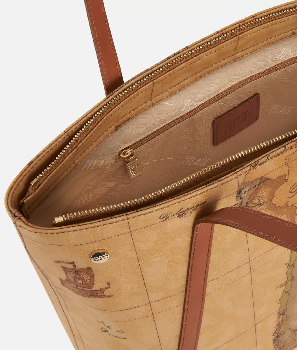 Alviero martini 1a classe Geo Classic Shopping bag con borchiette grande Fino Al -60%