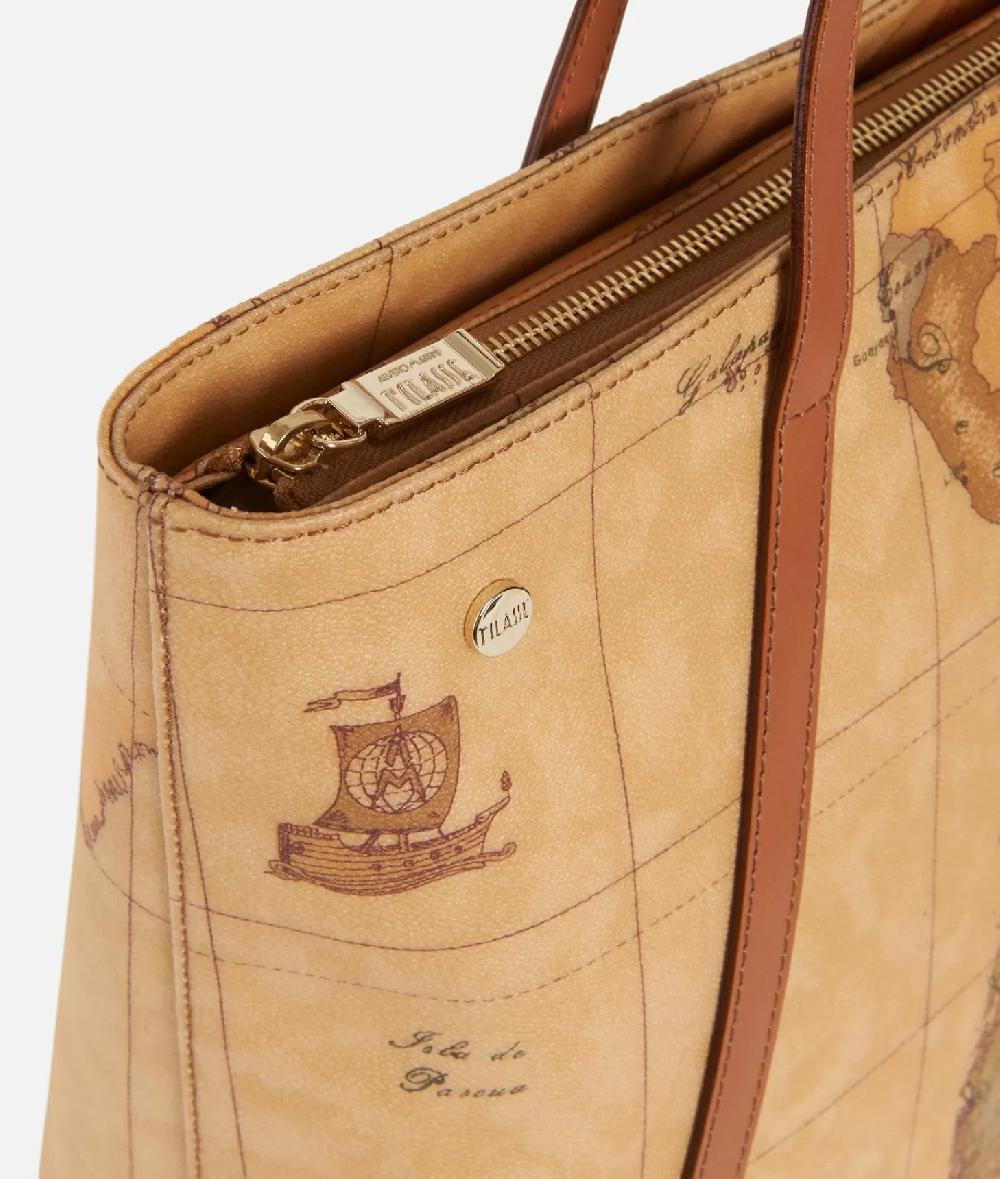 Alviero martini 1a classe Geo Classic Shopping bag con borchiette grande Fino Al -60%