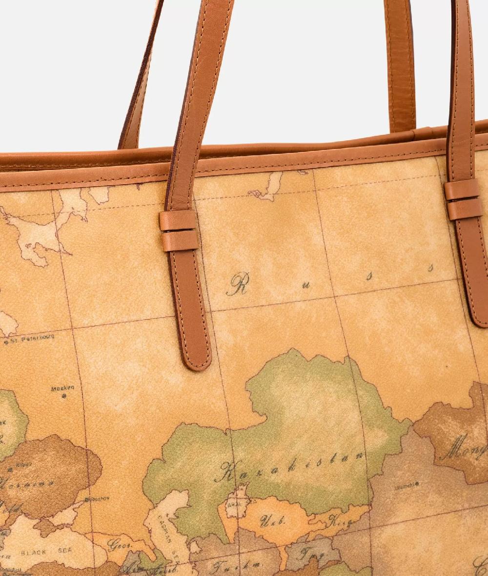 Alviero martini 1a classe Geo Classic Borsa shopping maxi con zip Shopping Online