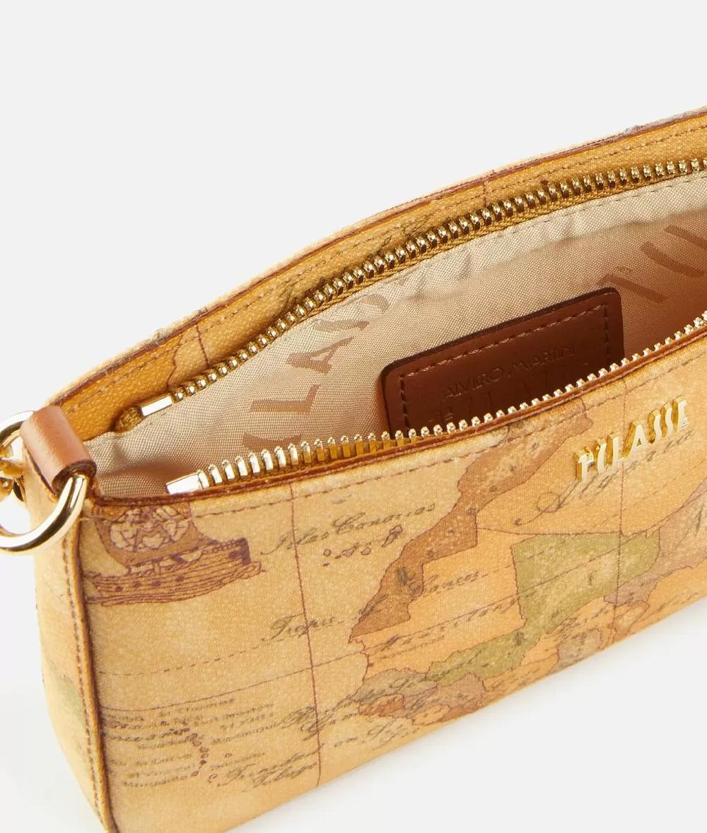 Alviero martini 1a classe Pochette con tracolla in tessuto Geo Classic Naturale Offerte giornaliere