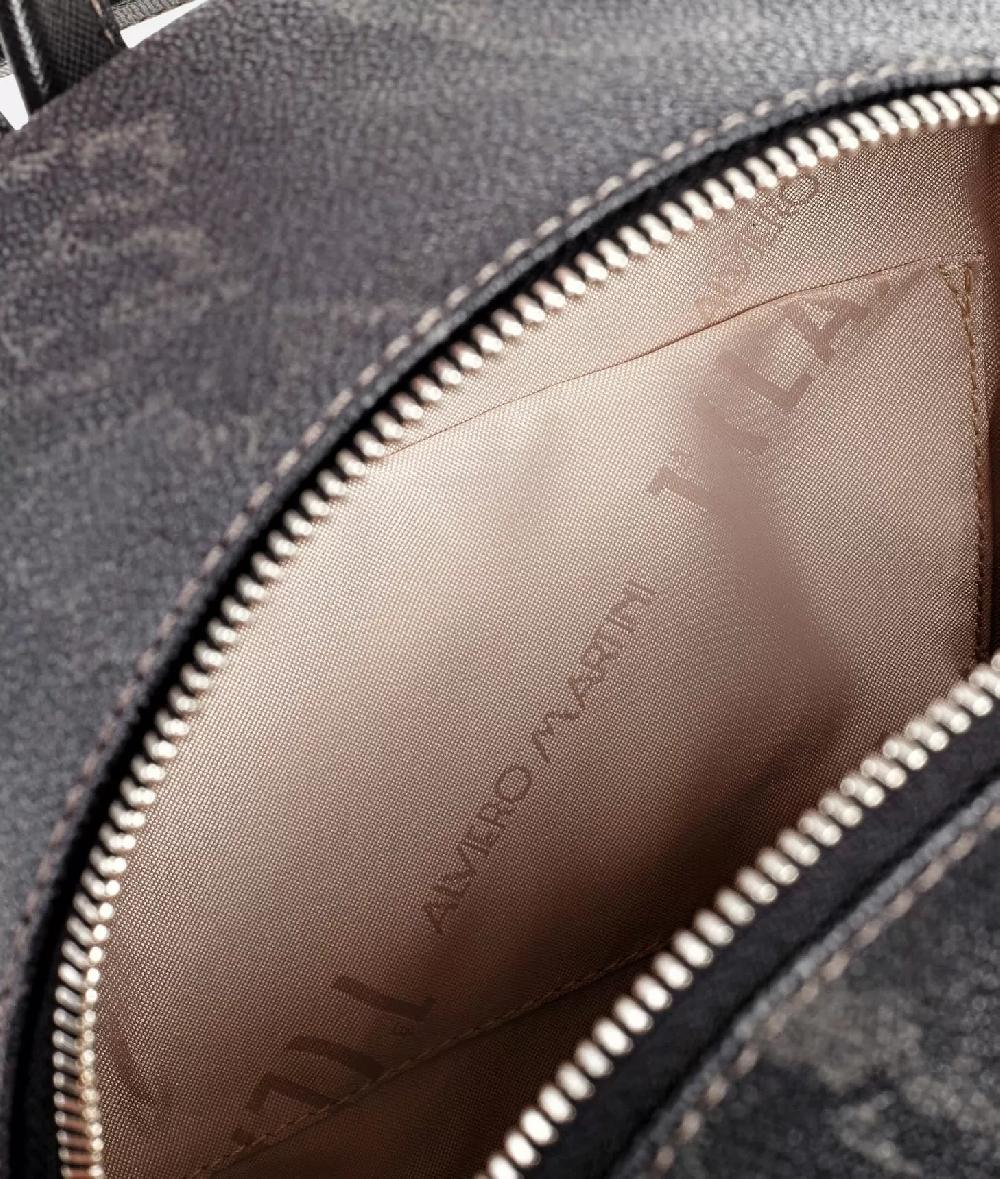 Alviero martini 1a classe Geo Black Zainetto con logo 1° Classe Rilascio limitato