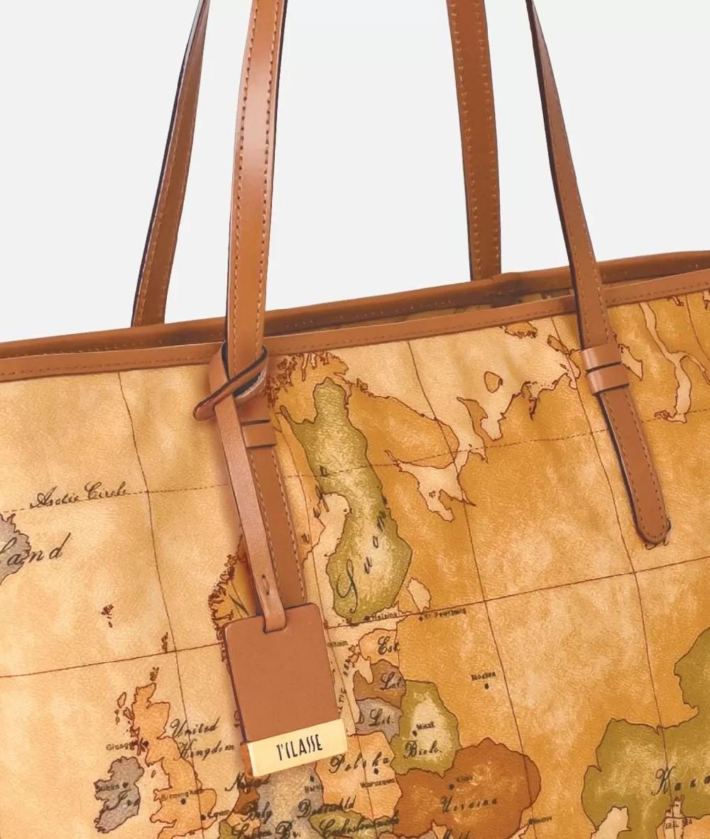 Alviero martini 1a classe Geo Classic Borsa shopping grande Promozione temporanea
