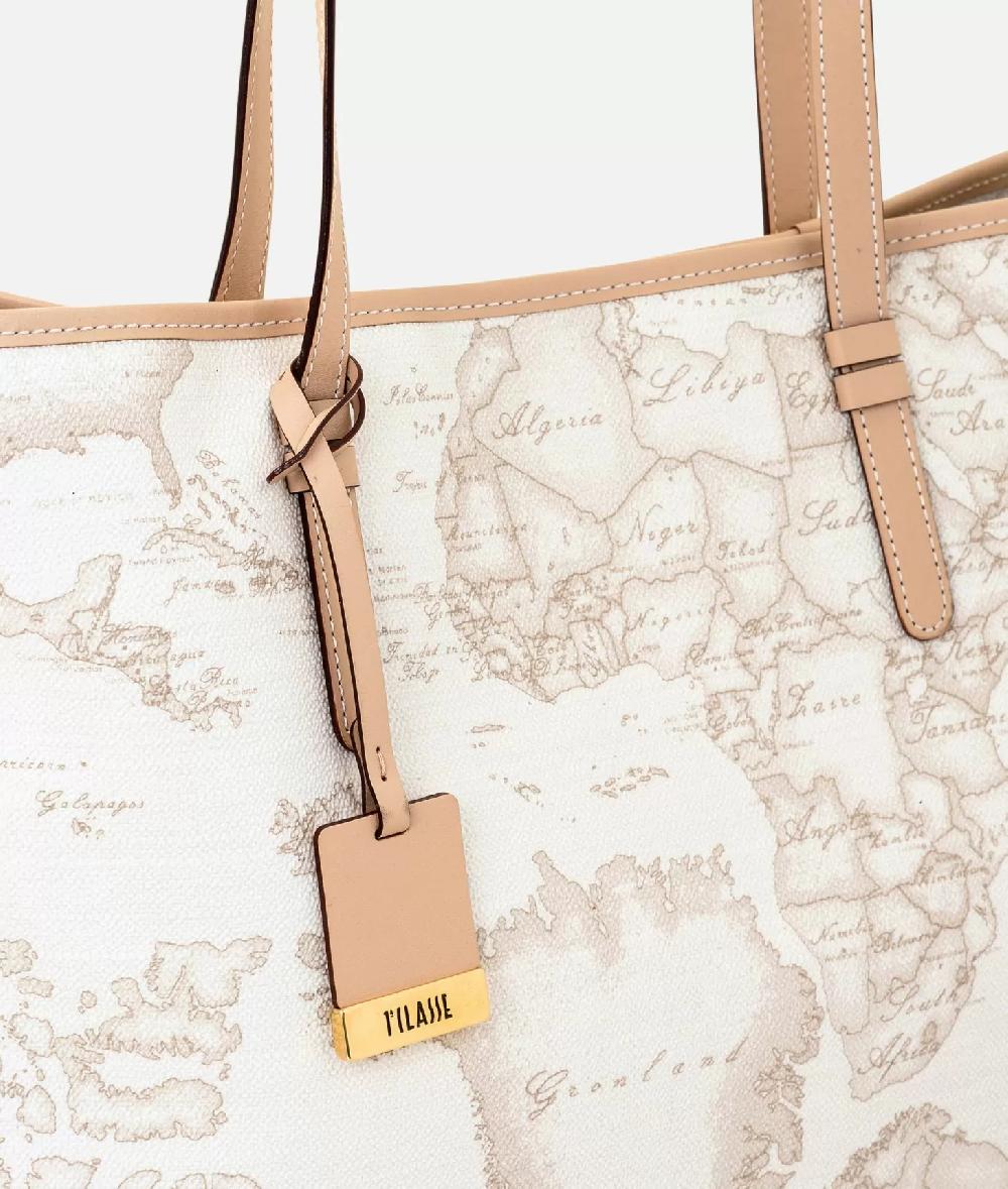 Alviero martini 1a classe Geo White Borsa shopping grande Only for today