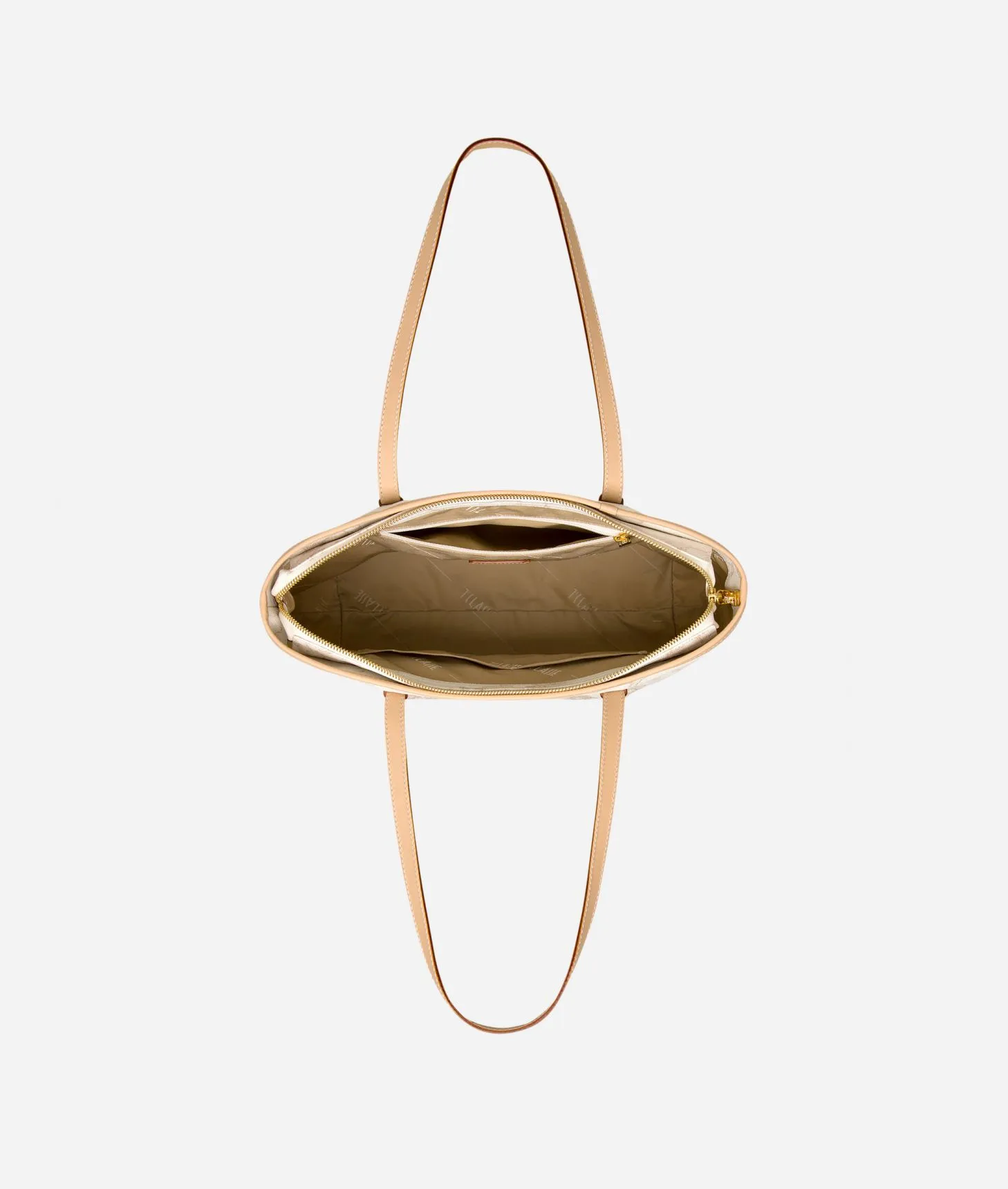 Alviero martini 1a classe Geo White Borsa shopping media Solo un giorno rimasto