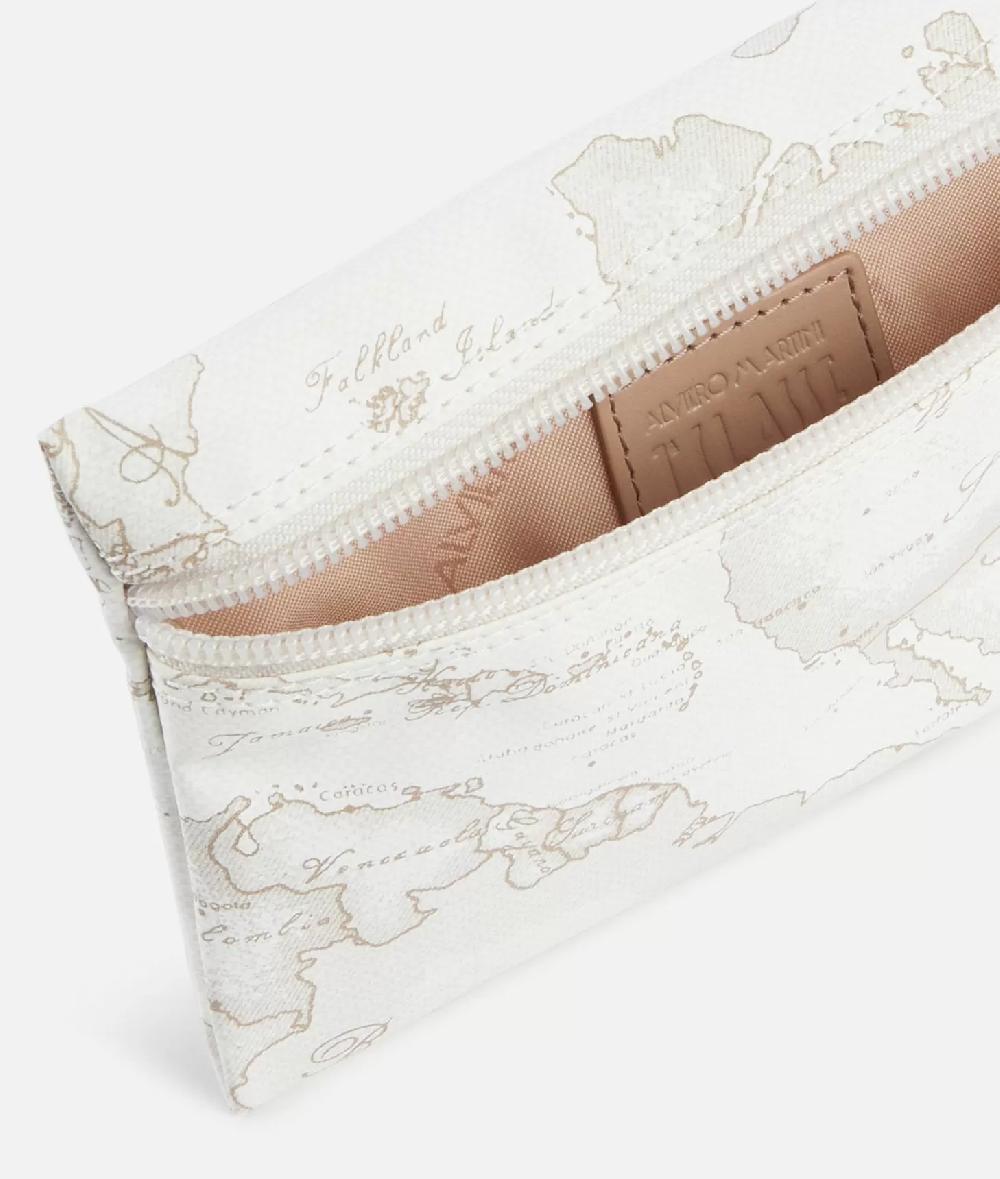 Alviero martini 1a classe Geo Soft White bustina piccola rettangolare Prezzo Ridotto