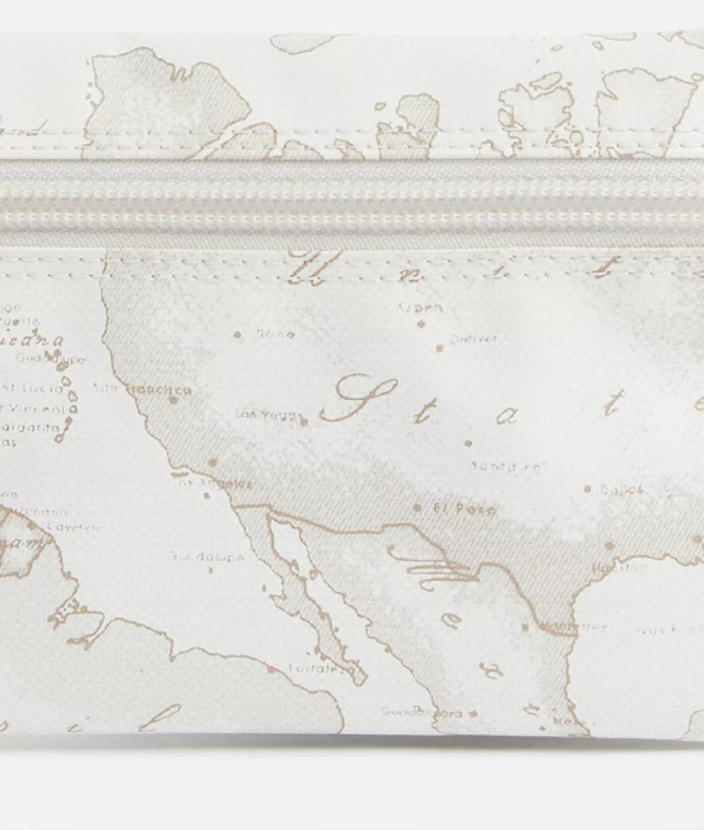 Alviero martini 1a classe Geo Soft White bustina piccola rettangolare Prezzo Ridotto