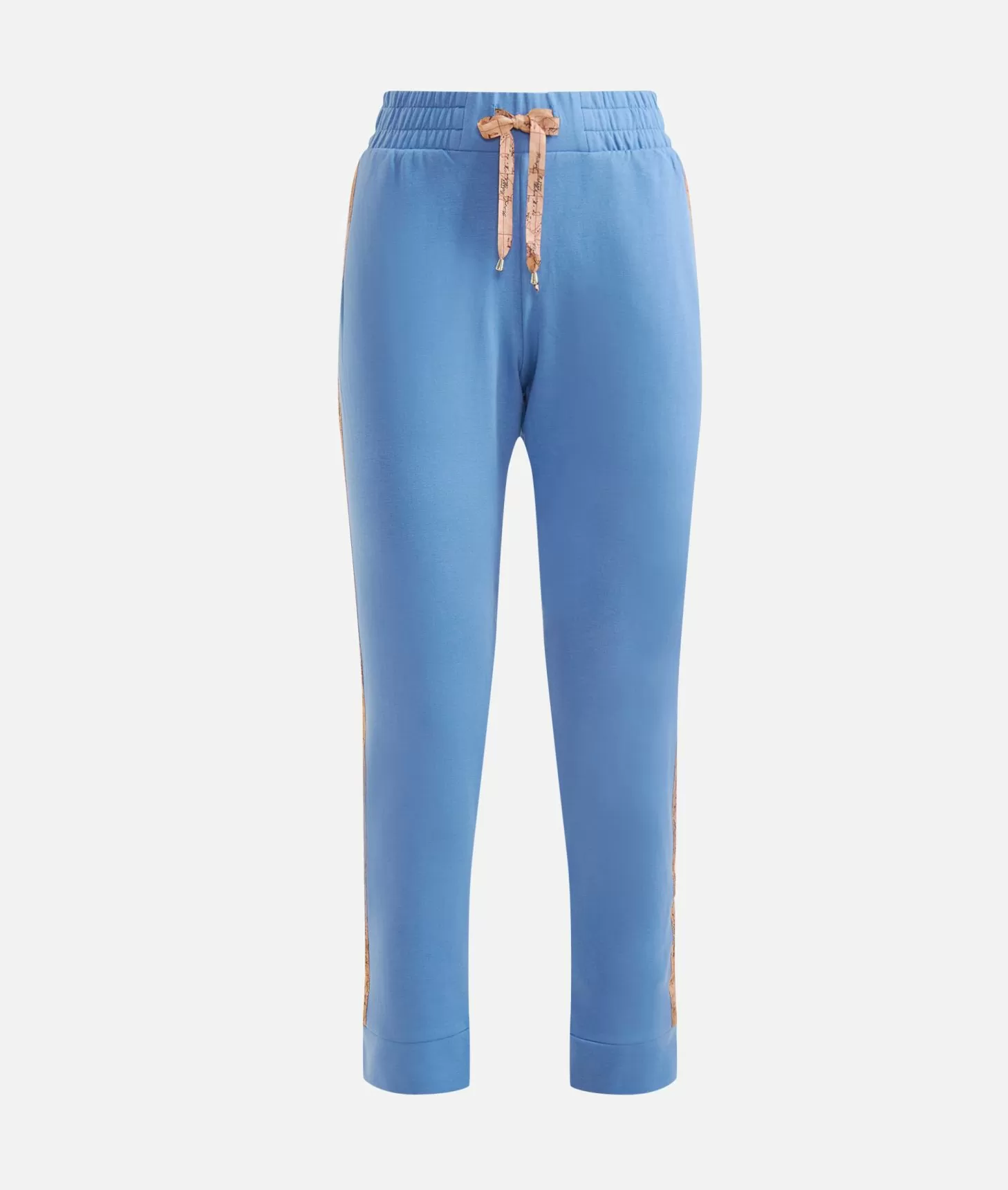 Alviero martini 1a classe Pantaloni in felpa garzata stretch con profili Geo Classic Denim Sconti questo mese