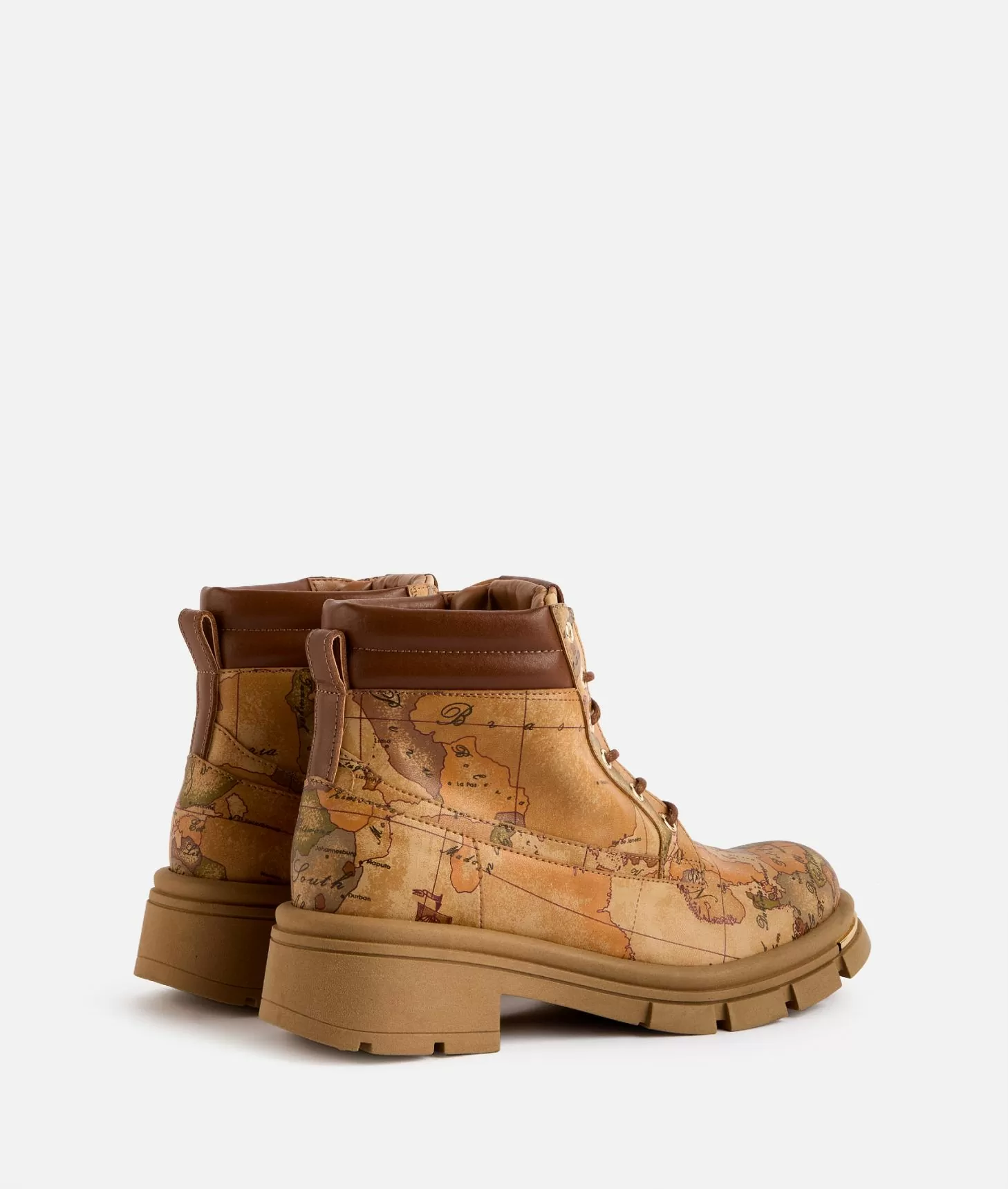 Alviero martini 1a classe Anfibi in eco nappa con dettaglio oro in punta Geo Classic In Linea