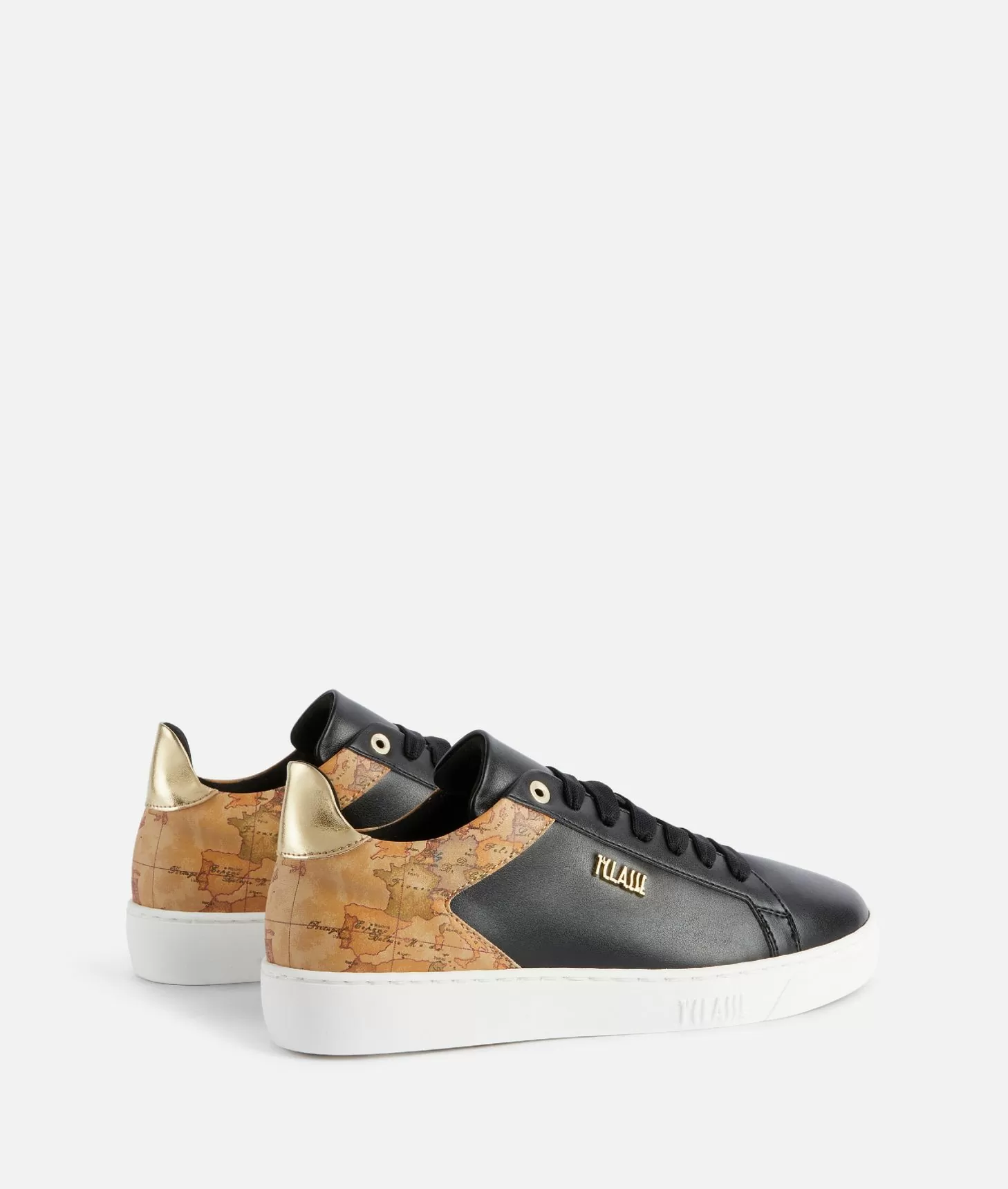 Alviero martini 1a classe Sneakers in eco nappa con logo 1ᴬ Classe Nere Sottocosto