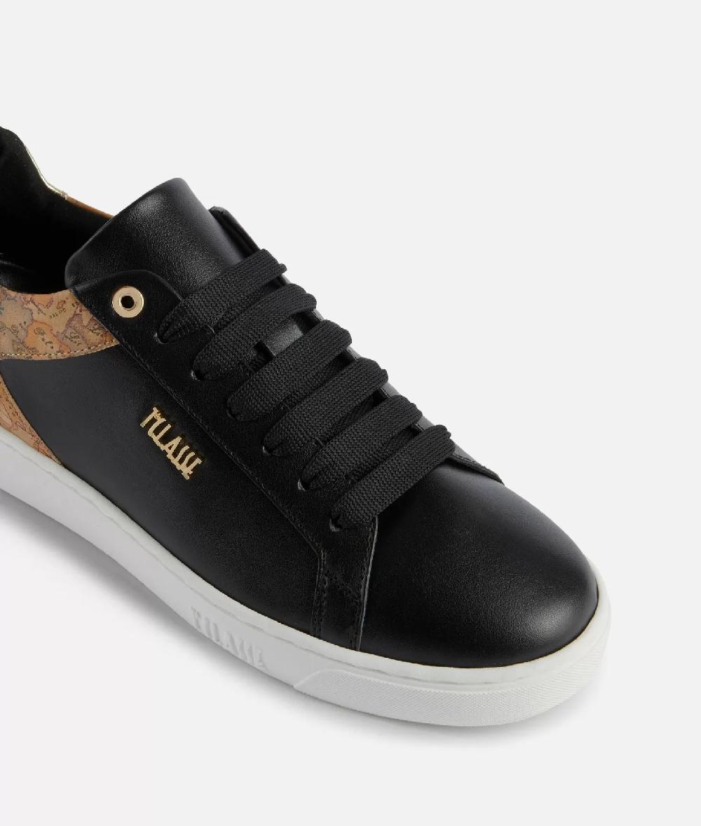 Alviero martini 1a classe Sneakers in eco nappa con logo 1ᴬ Classe Nere Sottocosto