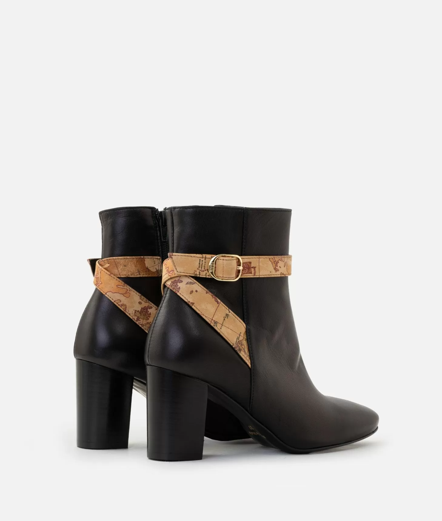 Alviero martini 1a classe Tronchetti in nappa liscia con cinturini Geo Classic Neri Nuova