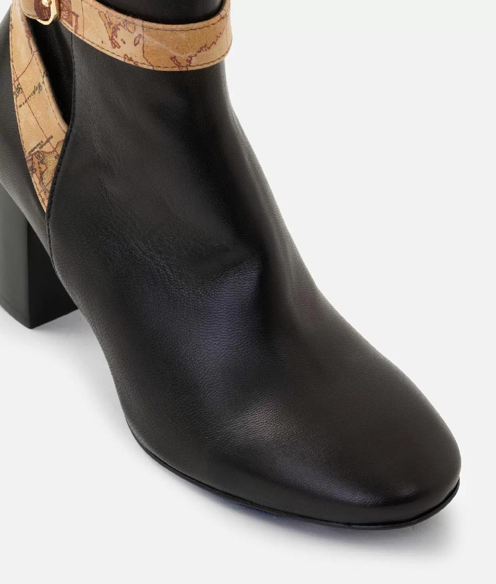 Alviero martini 1a classe Tronchetti in nappa liscia con cinturini Geo Classic Neri Nuova