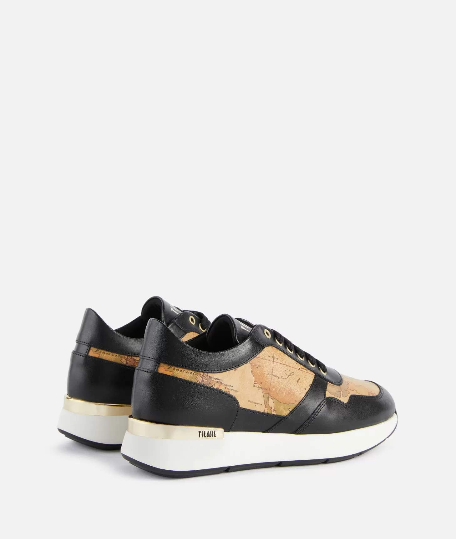 Alviero martini 1a classe Running in pelle liscia con dettagli Geo Classic Nere Latest fashion